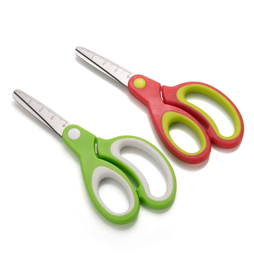 Galadim GD-018-J left-handed kids scissors provide precise control.