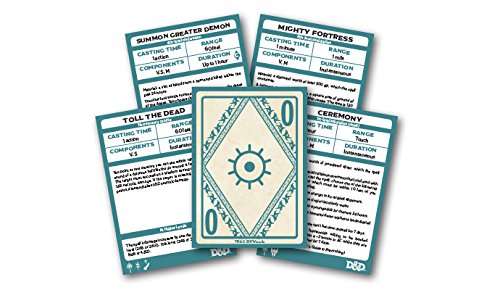 Gale Force Nine Spellbook Cards coating protects cards and supports dry-erase notes.