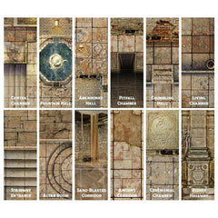 Gale Force Nine Tenfold Dungeon serpents-stone-adventure included for quick-start play.
