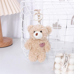 Galepromot soft cotton plush keychain with cuddly texture for on-the-go.