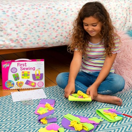 Galt First Sewing Kit notepad cover offers a practical, personalized project for kids.