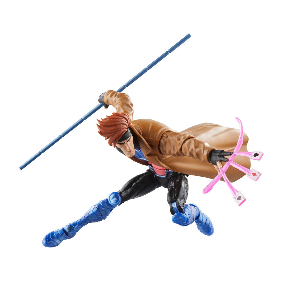 Gambit throwing-card accessory adds dynamic play opportunities