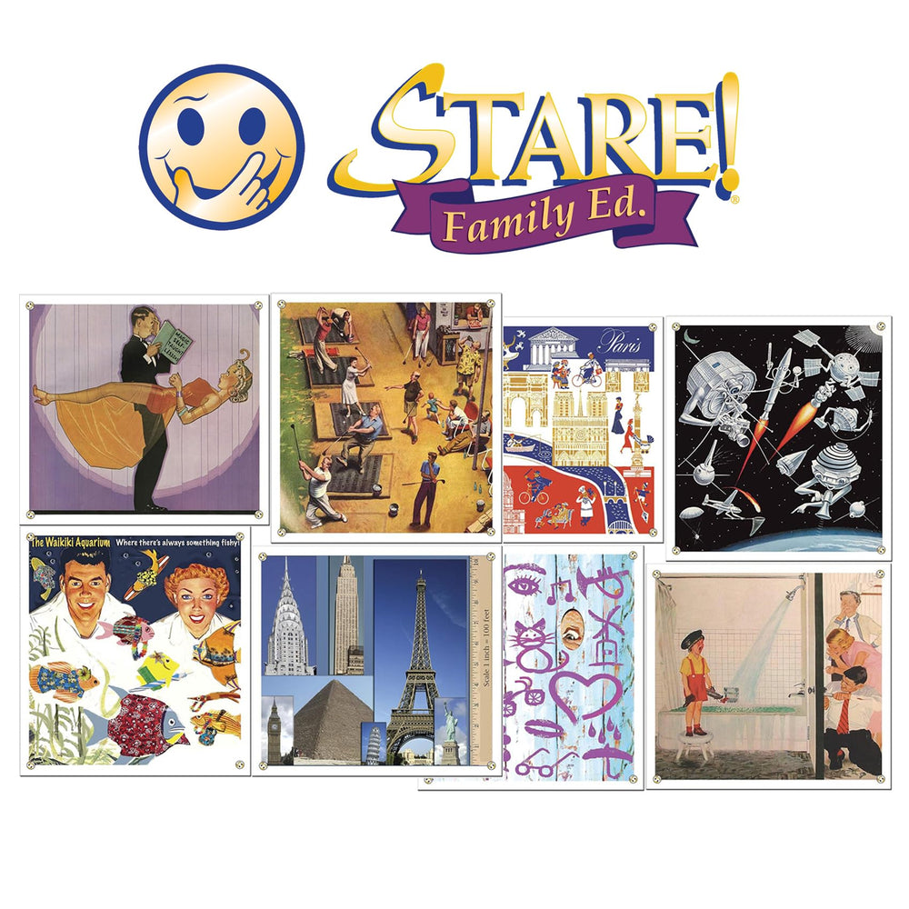 Stare by Game Development Group: 20-second absorption card trains rapid processing.