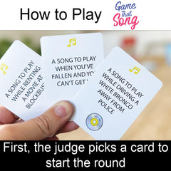 Game That Song 90s Expansion card artwork enhances immersion and party vibe