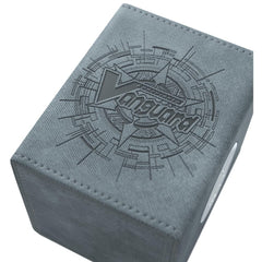 Gamegenic Brandt Gate gray inside pockets; stores up to four special sleeved cards securely.