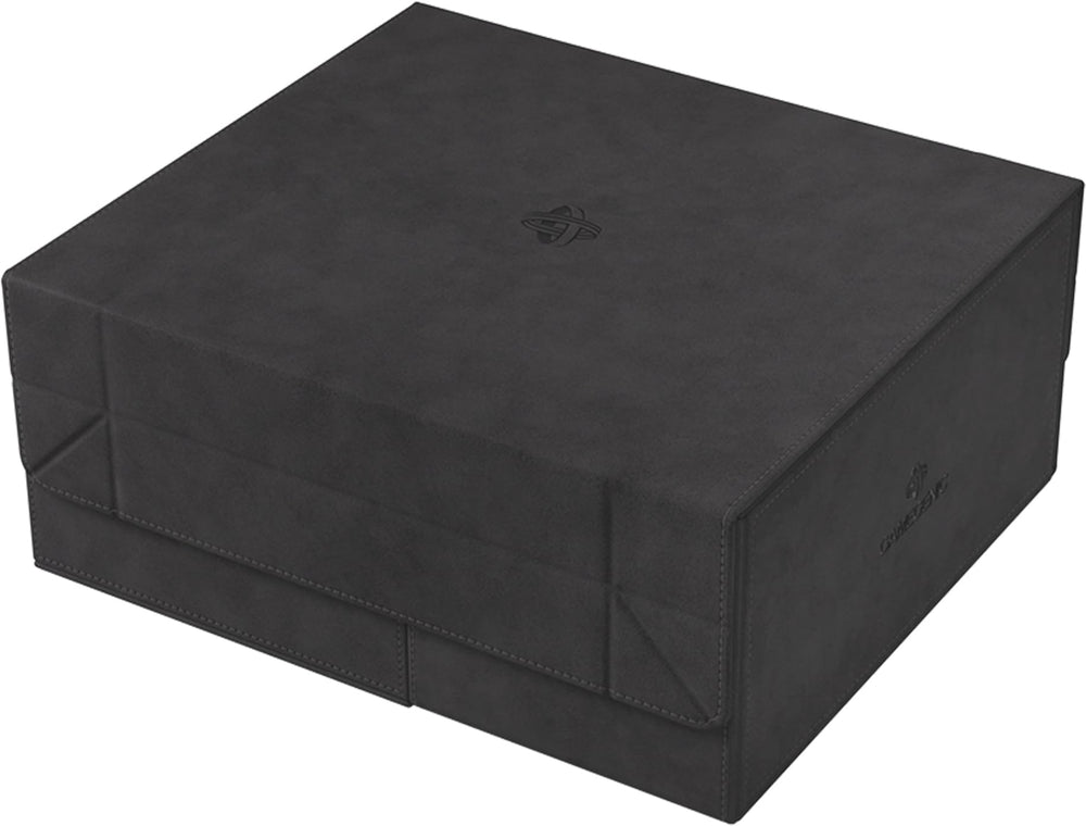 Gamegenic Game's Lair 600+ cover-dice-tray keeps cards secure and ready for travel.