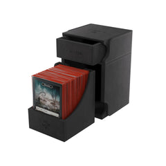 Gamegenic Watchtower 100+ XL card holder flip enables stable at-table draws.
