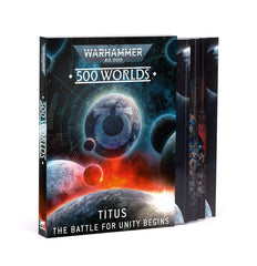 Games Workshop 500 Worlds Titus box set cover, ideal for launching a new narrative campaign.
