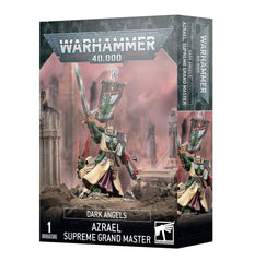 Games Workshop Azrael, Dark Angels Supreme Grand Master, wielding Sword of Secrets and Lion's Wrath for tabletop battles.