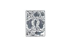 Sprue and assembly image helps plan your build