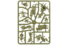 ETB contents with rules and four 40mm bases for immediate play