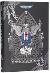 Games Workshop The First Founding artwork cover, vivid lore visuals for collectors and fans