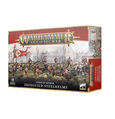 Games Workshop Freeguild Steelhelms soldiers miniatures, unassembled and ready for painting
