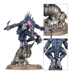 Games Workshop Genestealer Cults Broodcoven Magus with force stave for versatile use.