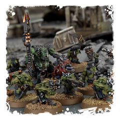 Games Workshop Gretchin painted figures ready for tabletop display.