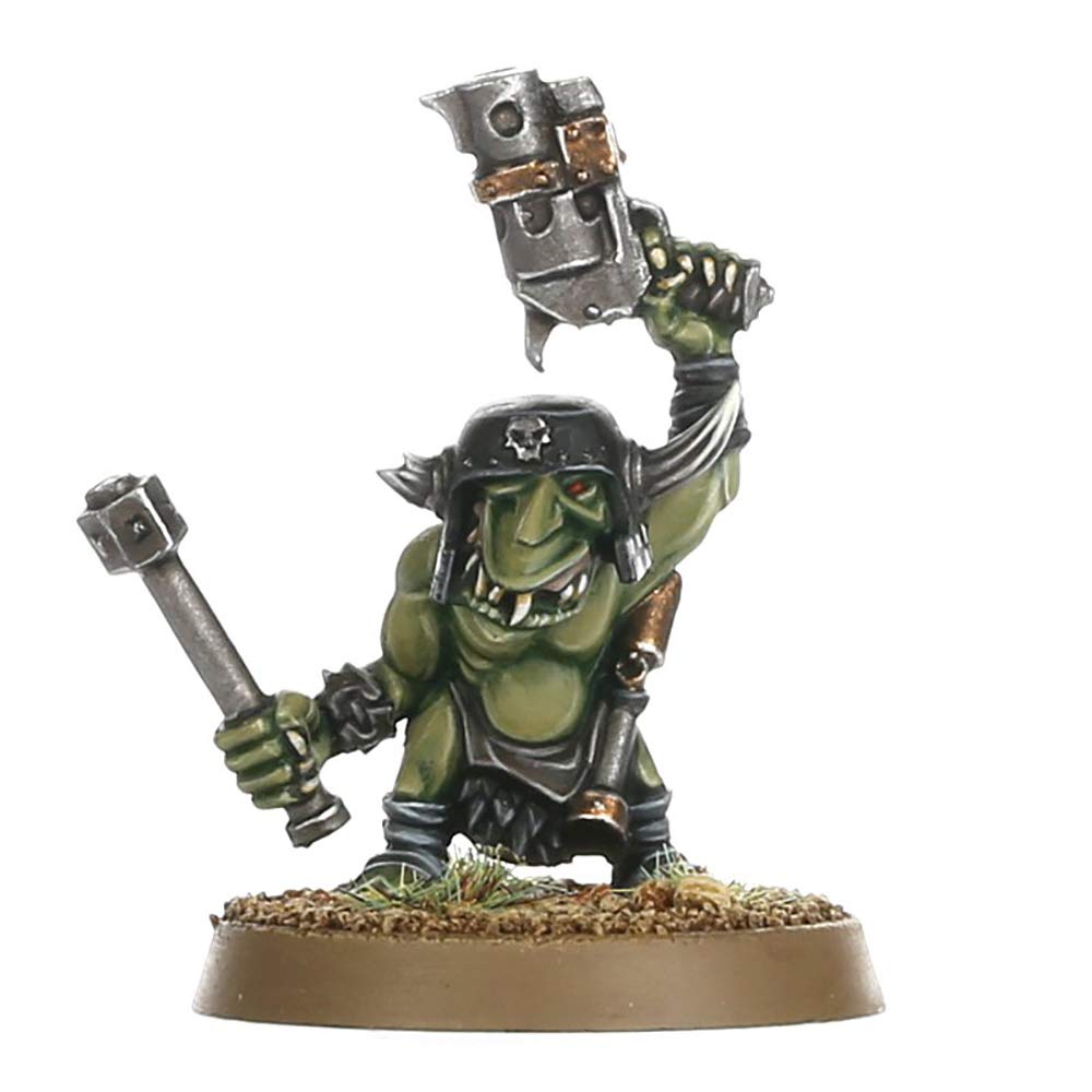 Runtherd assembly options for a commanding centerpiece among your Gretchin squad.