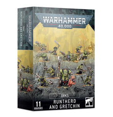 Games Workshop Gretchin head variants image highlighting customization options for hobbyists.