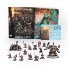 Games Workshop Helsmiths of Hashut Army Set box art featuring War Despot for epic, tactical battles