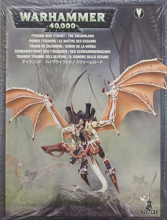 Games Workshop Hive Tyrant front view with customizable biomorphs for dynamic Tyranid battles