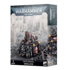 Games Workshop Adepta Sororitas Immolator battle tank with immolation flamer for dramatic tabletop battles