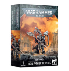 Games Workshop Iron Father Feirros with Harrowhand bolt rifle for tabletop battles and display