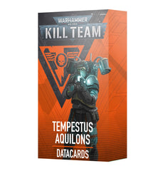 Games Workshop Kill Team Datacards for Tempestus Aquilons, 2024 edition, streamline deployment planning.
