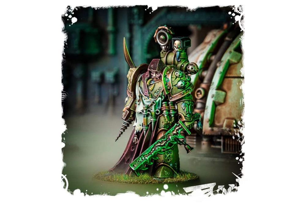 Games Workshop Nauseous Rotbone tools close-up, highlights corrupted medical instruments for lore-rich tables.