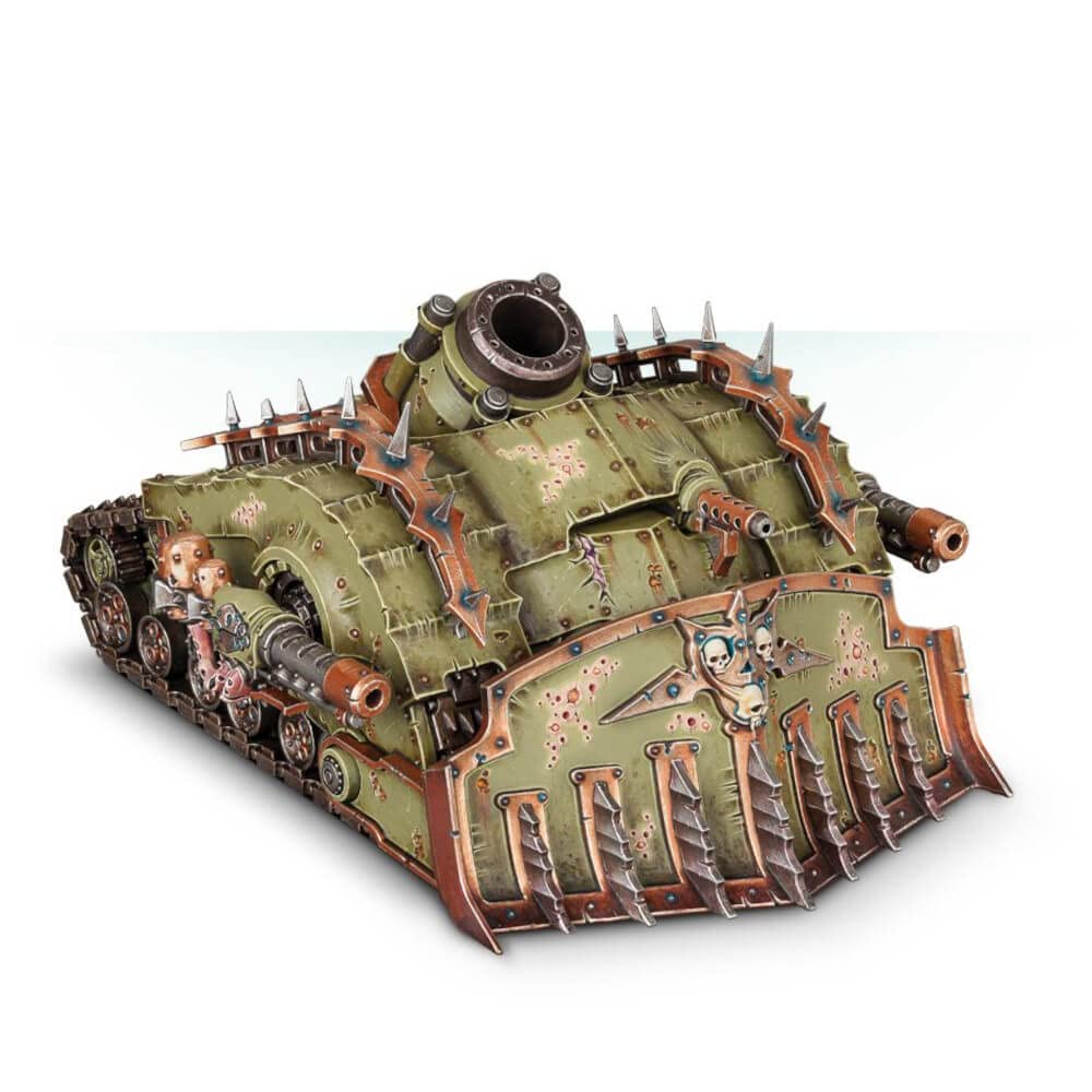 Games Workshop Plagueburst Crawler front view for dramatic tabletop battles
