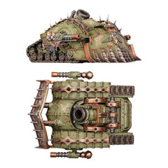 Games Workshop Plagueburst Crawler mortar close-up emphasizes long-range impact