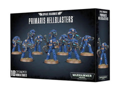 Games Workshop Primaris Hellblasters bases and transfer sheet enhance painting and army organization.
