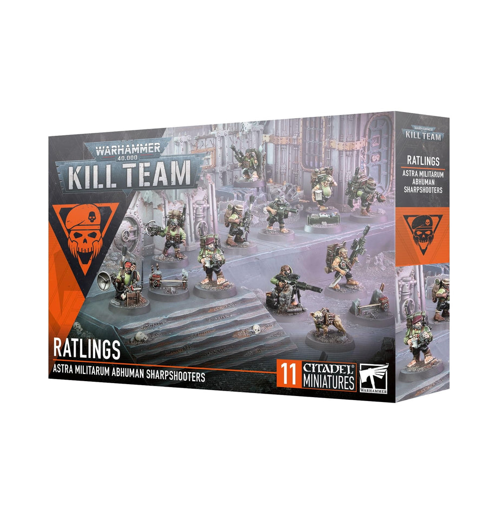 Games Workshop Ratlings tokens sheet for quick in-game gear tracking.