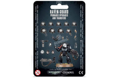 Games Workshop Raven Guard Primaris upgrades frames for versatile customization.