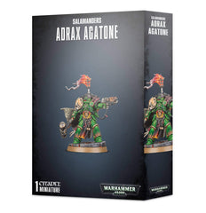 Games Workshop Adrax Agatone Salamanders miniature for immersive tabletop battles and display