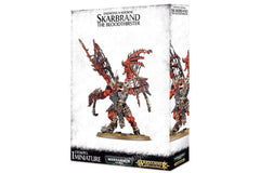 Skarbrand The Bloodthirster axes Carnage and Slaughter in action-ready pose.