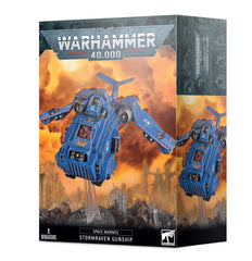 Games Workshop Stormraven Escortor front view, cockpit window visible, ideal for painting and display.
