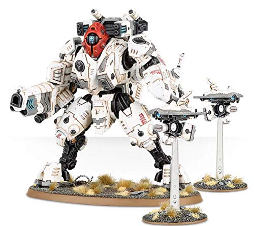 Games Workshop Ghostkeel weapons and sensors demonstrate offensive and defensive configurations