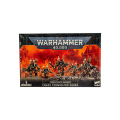 Games Workshop Terminators Chaos Space Marines figure for tabletop battles and display