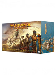 Games Workshop Tomb Kings of Khemri core set boxed, ready for hobbyists and tabletop battles.