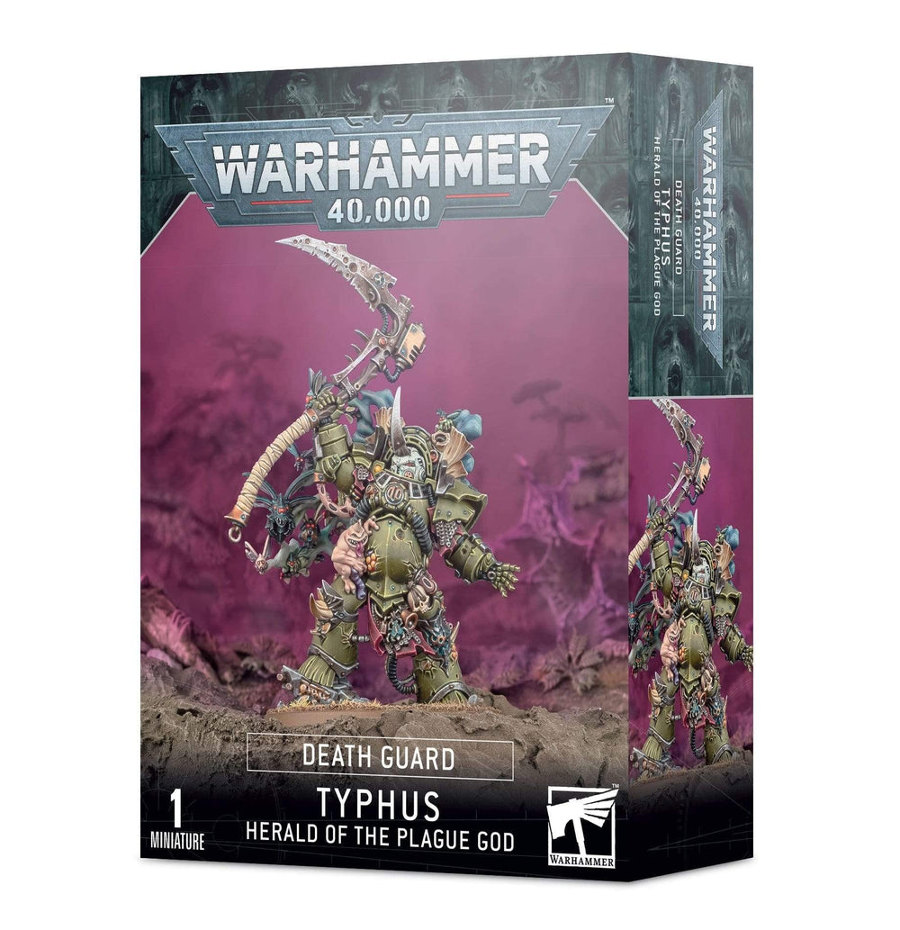 Games Workshop Typhus base scene shows imperial ruins for dynamic display