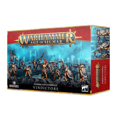 Games Workshop Vindictors in Stormcast armour ready for tabletop battles