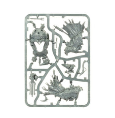 Games Workshop Warhammer 40,000 components and accessories for hobby setup.
