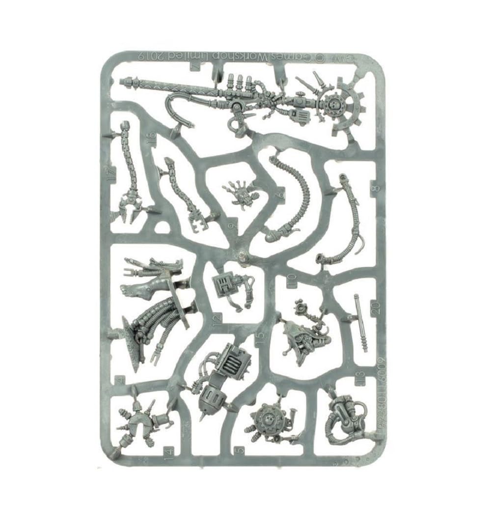 Games Workshop Warhammer 40,000 painting-ready plastic miniatures for priming.