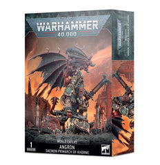 Games Workshop Angron front view figure, ideal centerpiece for a World Eaters army.