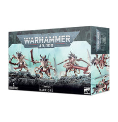 Games Workshop Tyranids Warriors miniature, front view, ideal for tabletop battles.