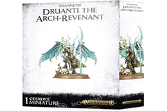 Warhammer Age of Sigmar Sylvaneth Druanti Arch-Revenant miniature, ready for assembly and painting