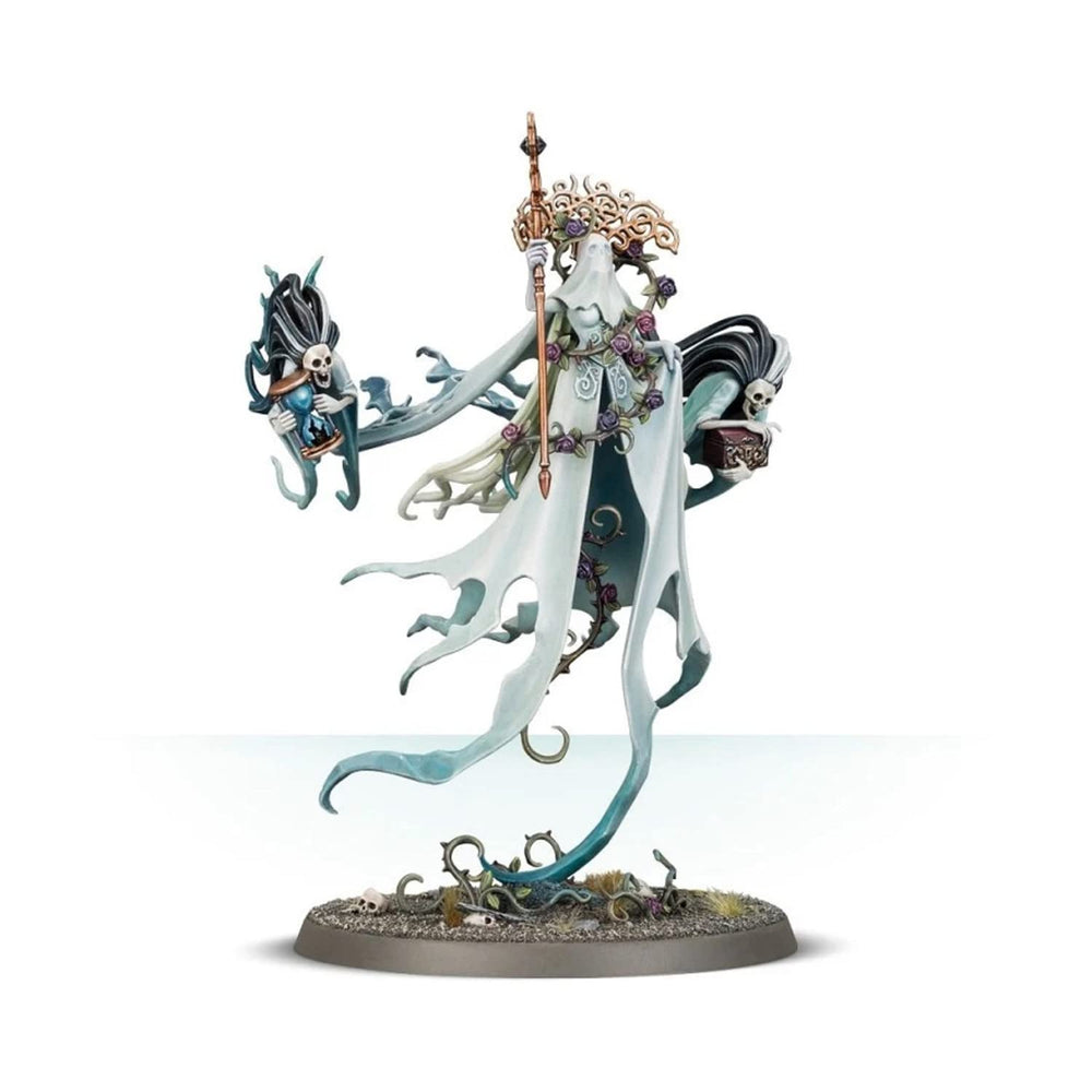 Games Workshop Warhammer AoS Lady Olynder stance detail for painting.