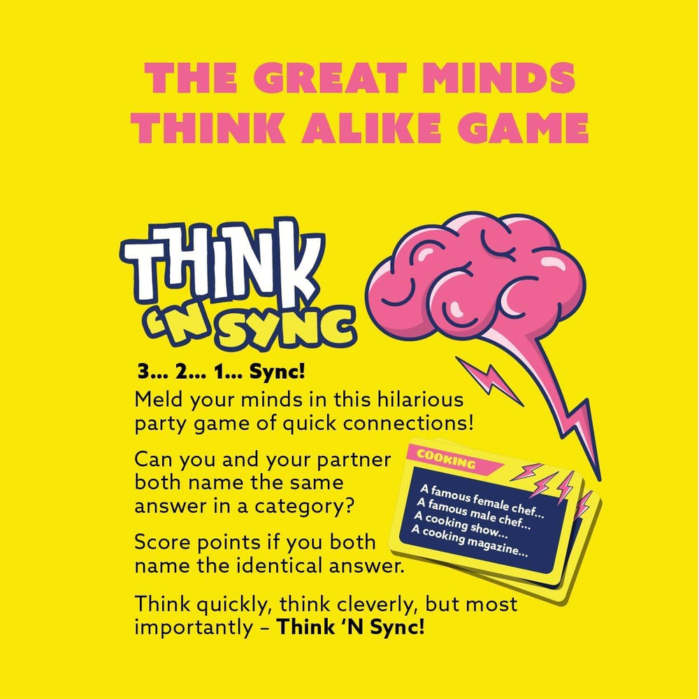 Gamewright Think 'N Sync tokens and cards support quick gameplay.