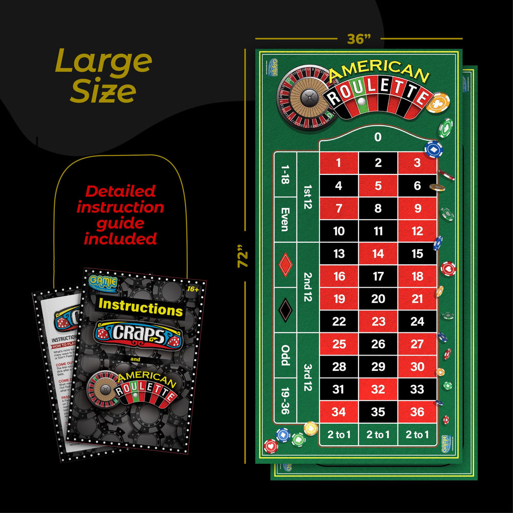 Gamie instruction booklet included for quick-start tips and game rules