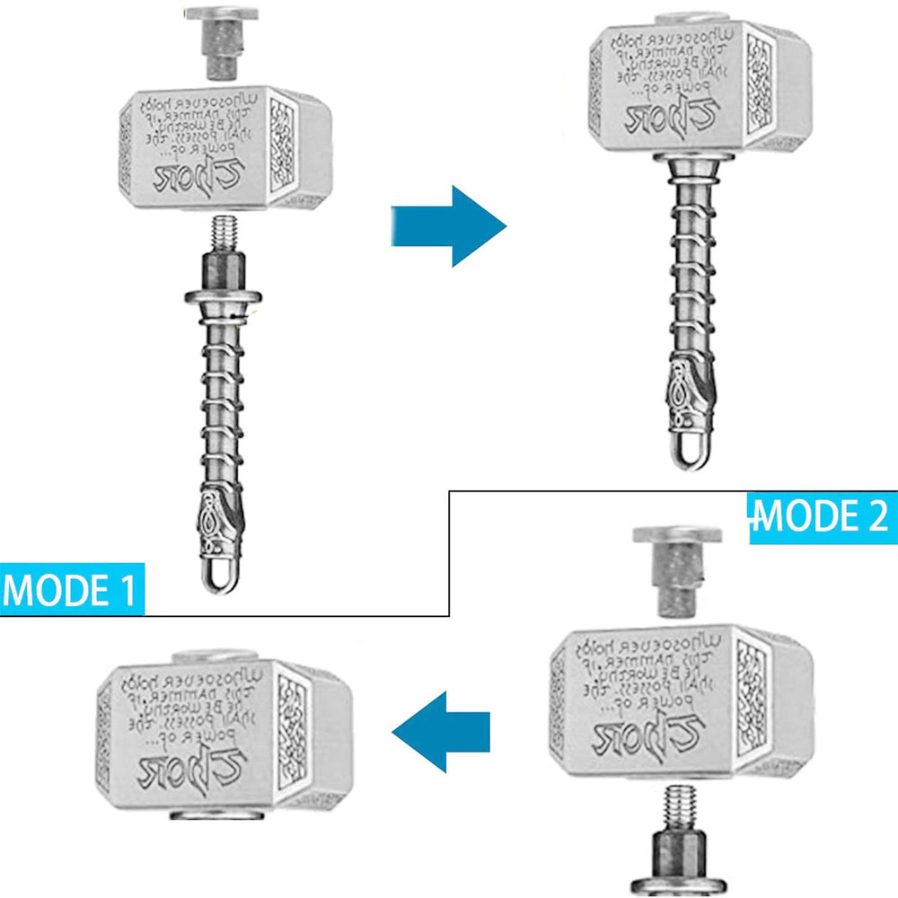 Gamtec mini hammer spinner pocket-friendly design for discreet stress relief on the go
