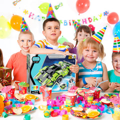 GAMZOO STEM remote control: brings 2-in-1 creations to life for driving fun.